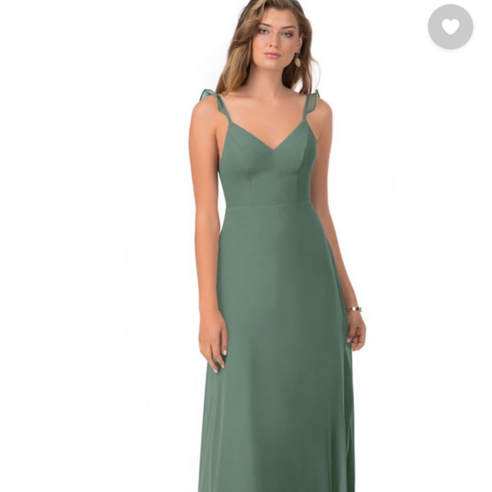 Azazie Eucalyptus Everlee Dress